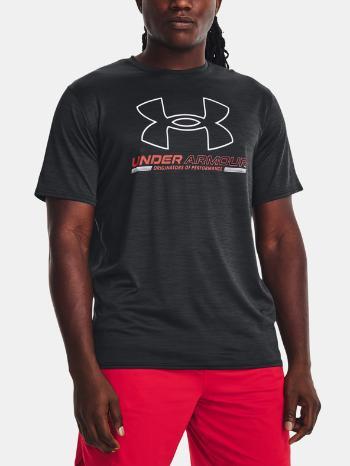 Under Armour UA Training Vent Graphic SS Tricou Negru