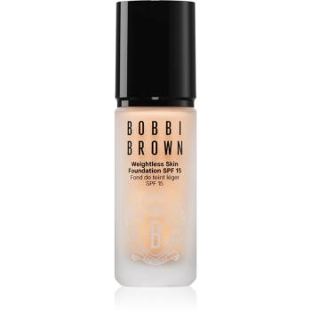 Bobbi Brown Weightless Skin Foundation SPF 15 Mini machiaj matifiant de lungă durată cu efect de hidratare culoare Natural 13 ml