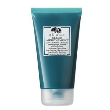 Origins Gel de curățare Clear Improvement (Zero Oil Active Charcoal Detoxifying Cleanser to Clear Pores) 150 ml