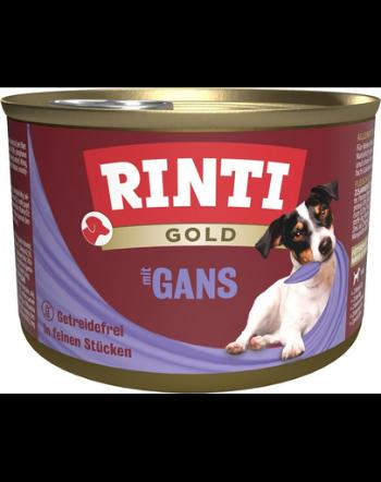 RINTI Gold Goose Mini gasca conserva pentru rase mici 185 g