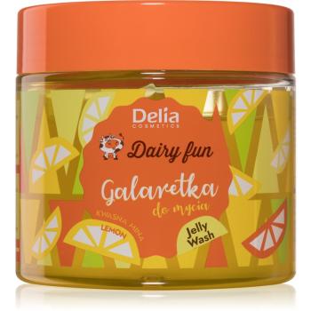 Delia Cosmetics Dairy Fun gel de dus jeleu Lemon 350 g