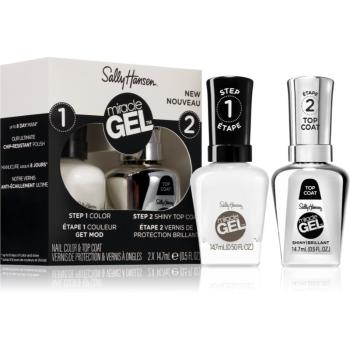 Sally Hansen Miracle Gel™ set de lacuri de unghii și top coat 900 Get Mod culoare