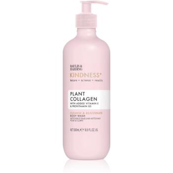 Baylis & Harding Kindness+ Plant Collagen gel de dus revitalizant parfum Coconut Milk & Rose Water 500 ml