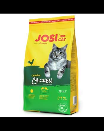 JOSERA JosiCat Crunchy Chicken 1,9 kg mancare pisica adulta, cu pasare