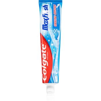 Colgate Max Fresh Cooling Crystals pastă de dinți pentru o respirație proaspătă aroma Cool Mint 125 ml