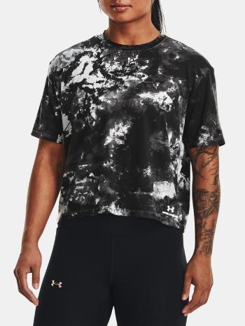 Under Armour UA Rush Energy Printed Tricou Negru