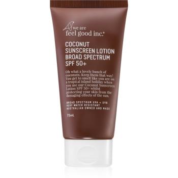 We Are Feel Good Inc. Coconut cremă pentru plaja SPF 50+ 75 ml