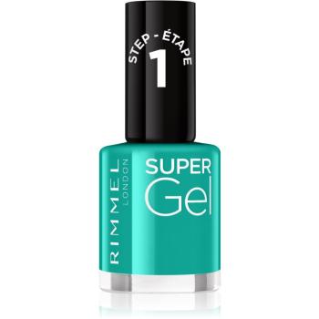 Rimmel Super Gel gel de unghii fara utilizarea UV sau lampa LED culoare 098 Never Blue With You 12 ml