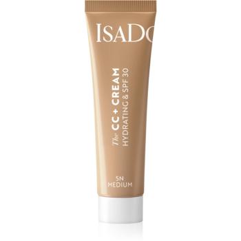 IsaDora CC + Cream crema CC hidratanta SPF 30 culoare 5N Medium 30 ml