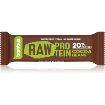 Bombus Raw Protein bară de proteine aroma Cocoa Beans 50 g