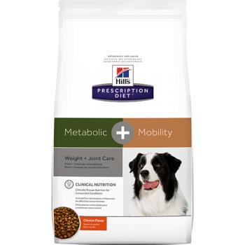 Pachet 2 x Hill's PD Canine Metabolic+Mobility cu Pui, 12 kg