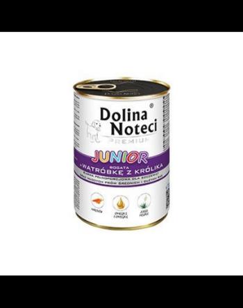 DOLINA NOTECI Premium Junior bogat în ficat cu iepure 400 g