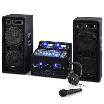 Electronic-Star Set DJ - PA Rack Star Terra Titan 2000W 400 Persoane