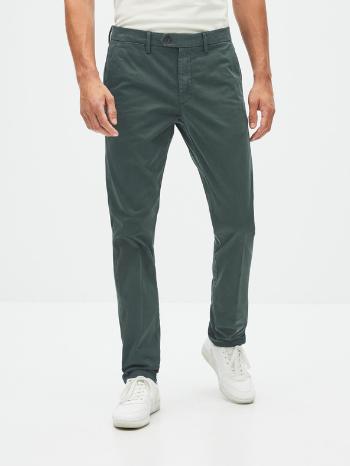 Celio Pocharles Chino Pantaloni Verde