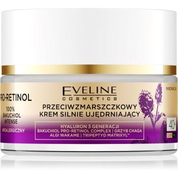 Eveline Cosmetics Pro-Retinol 100% Bakuchiol Intense Crema regeneratoare cu efect de netezire 40+ 50 ml