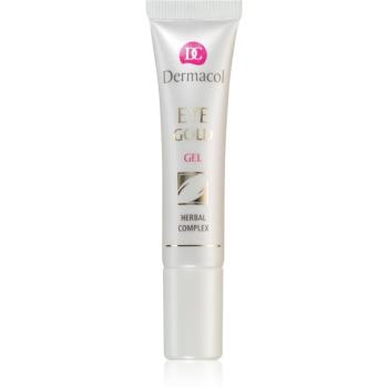 Dermacol Gold gel revigorant împotriva ridurilor și a cearcănelor întunecate 15 ml