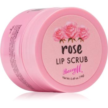 Barry M Lip Scrub Exfoliant pentru buze aroma Rose 14 g