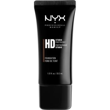 NYX Professional Makeup HD Studio fond de ten lichid culoare 114 Deep Espresso 33.3 ml