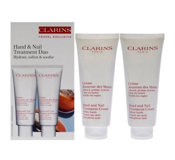 Clarins Set pentru îngrijire a mâinilor Hand and Nail Treatment Duo