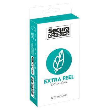 Prezervative Secura Extra Feel, 12 buc.