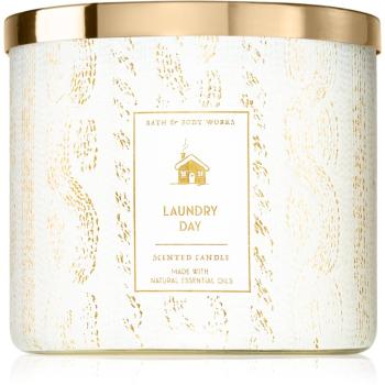 Bath & Body Works Laundry Day lumânare parfumată 411 g