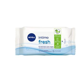 Nivea Șervețele pentru igiena intimă Intimo Fresh (Intimate Care Wipes) 15 buc