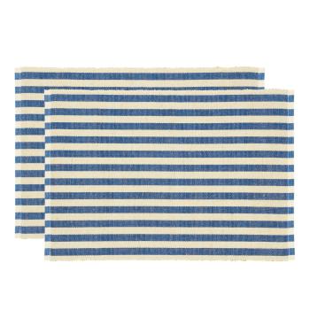 Suport pentru farfurii 2 buc. din material textil 33x48 cm Statement Stripe – Södahl