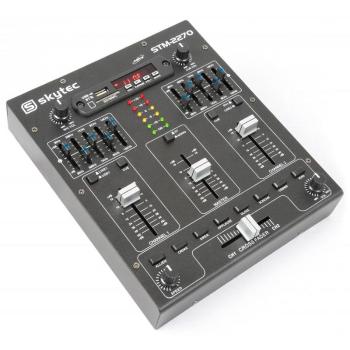 Skytec STM-2270 4 canale mixer Bluetooth SD MP3 USB FX