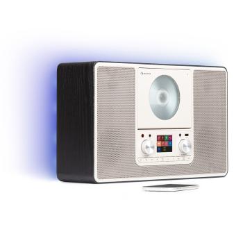 Auna Scala VCD-IR, radio cu internet, WLAN, CD, BT, MP3, DAB+, FM radio