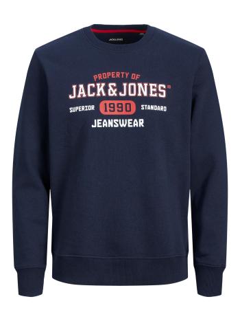 Jack&Jones Hanorac pentru bărbați JJSTAMP Regular Fit 12211549 Navy Blazer XXL