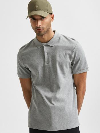 Selected Homme Polo Tricou Gri