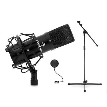Auna SetStudio Stativ de microfon,POP-un microfon