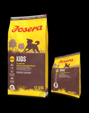 JOSERA Kids 12,5kg hrana pentru caini catei de rase medii si mari + 900g GRATIS