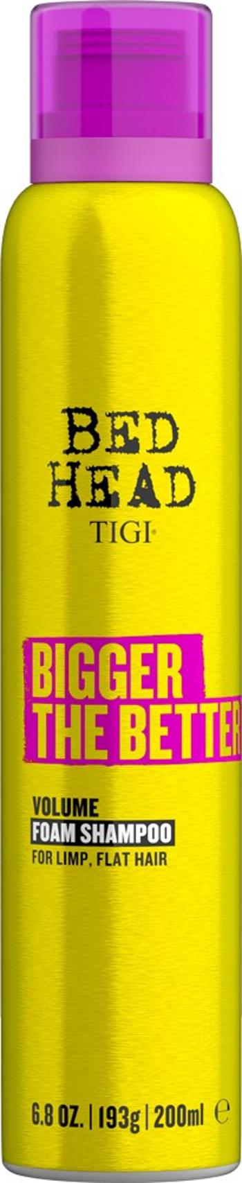 Tigi Șampon spumant pentru volumul părului Bed Head Bigger The Better (Volume Foam Shampoo) 200 ml