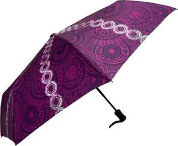 Blooming Brollies Umbrelă pliabilă complet auto mată pentru femei APFCPUR