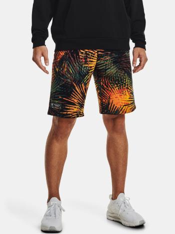 Under Armour UA Rival Flc Sport Palm Pantaloni scurți Portocaliu