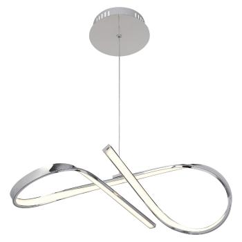 Lampă suspendată Rabalux 2188 Aniela, argintiu, 45 cm