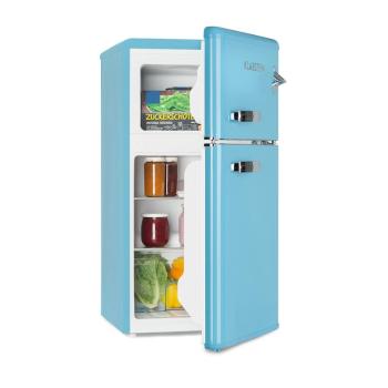 Klarstein Irene, frigider-congelator, 61 l frigider, 24 l congelator, albastru