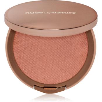 Nude by Nature Cashmere Pressed Blush fard de obraz sub forma de pudra cu efect de nutritiv culoare Desert Rose 15 g