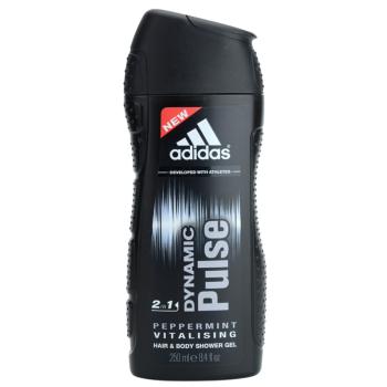 Adidas Dynamic Pulse gel de dus pentru corp si par pentru bărbați 250 ml