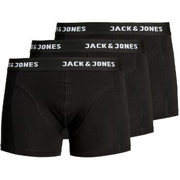 Jack&Jones 3 PACK -boxeri pentru bărbați JACANTHONY 12171944 Black L