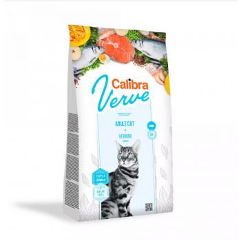 Calibra Pisica Verve Grain Free Adult cu Herring, 3.5 kg