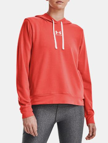 Under Armour Rival Terry Hoodie Hanorac Portocaliu