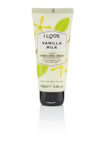 I Love Cremă de mâini Vanilla Milk (Hand and Nail Cream) 100 ml