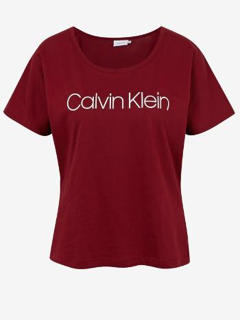 Calvin Klein Jeans Open-Nk Logo Prt Tricou Violet