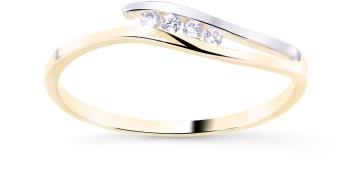 Cutie Diamonds Inel frumos bicolor din aur cu diamante DZ8026-00-X-1 56 mm