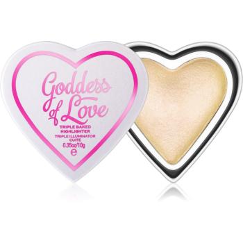I Heart Revolution Goddess of Love pudra pentru luminozitate culoare Golden Goddess 10 g