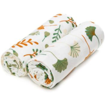 T-TOMI Cloth Towels Ginkgo prosop Ginkgo 80x100 cm 2 buc