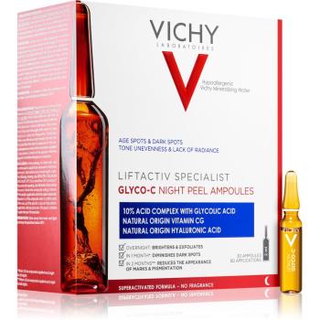 Vichy Liftactiv Specialist Glyco-C fiole împotriva pigmentării pentru noapte 30 x 2 ml