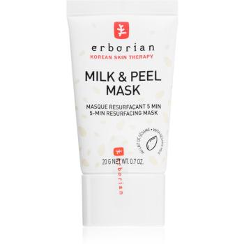 Erborian Milk & Peel masca pentru exfoliere pentru strălucirea și netezirea pielii 20 g